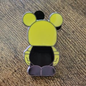 3/$20 - 4/$25 - 5/$30 - Disney Pin - Disney Vinylmation Jr Yellow & Black Pin